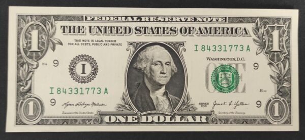 etats unis d'amérique usa billet de 1 dollar 2021 i (9) minneapolis (copie)
