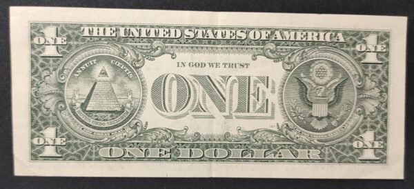 etats unis d'amérique usa billet de 1 dollar 2006 b (2) new york ( ny) (copie)