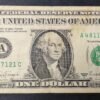 etats unis d'amérique usa billet de 1 dollar 1988 a (1) boston ma
