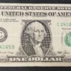 etats unis d'amérique usa billet de 1 dollar1985 c (3) philadelphie pa