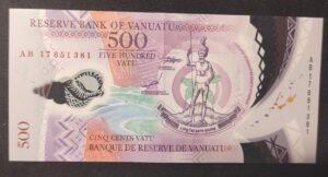 vanuatu ex nouvelles hébrides billet 500 vatu de 2017 ab 17 604 734 pick 18 (copie)