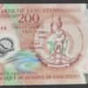vanuatu ex nouvelles hébrides billet de 200 vatu neuf ( unc ) 2020 p 12 (copie)