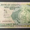 vanuatu billet de 100 vatu aa 262382 de 1982 pick 1