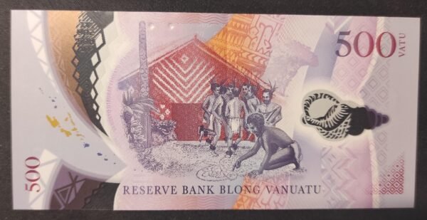 vanuatu ex nouvelles hébrides billet 500 vatu de 2017 ab 17 604 734 pick 18 (copie)