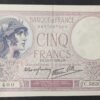 france billet de france 5 francs violet du 13/07/1939 j.58119 ref f.04/01