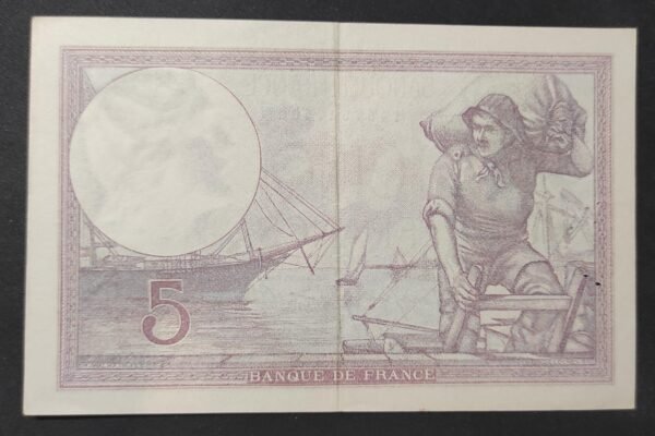 france billet de france 5 francs violet du 13/07/1939 j.58119 ref f.04/01