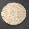 polynésie française pièce de 10 francs i e o m nickel 2003 sup ! (copie)