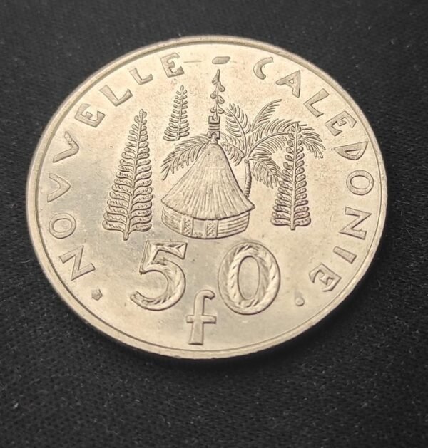 nouvelle calédonie 50 francs i e o m 2006 seulement 75 000 exemplaires sup !