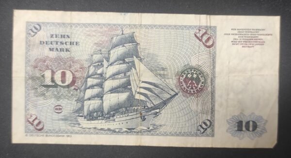 allemagne billet de 20 mark type 1970 du 02/01/1980 pick 32 (copie)