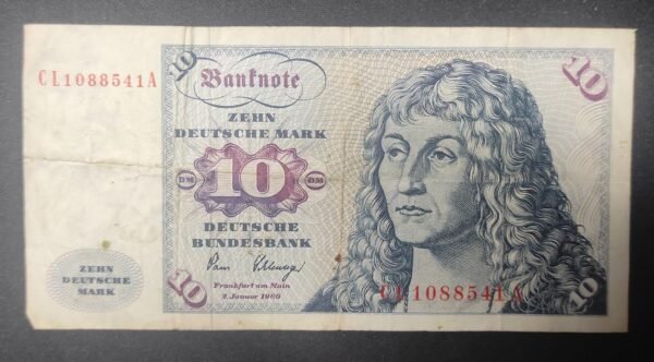 allemagne billet de 20 mark type 1970 du 02/01/1980 pick 32 (copie)