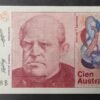 argentine billet de 100 australes 1990 pick 328 neuf ( unc ) (copie)