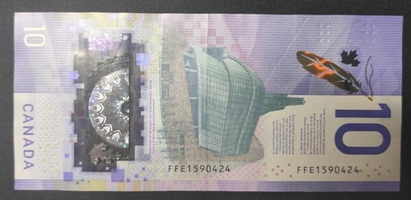 canada billet de 10 dollars pick 113 de 2018 pr neuf ( unc ) (copie)