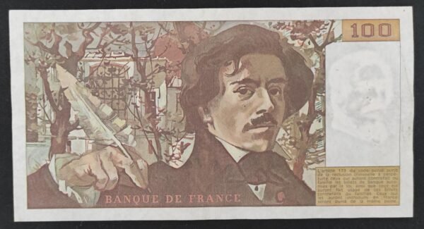 france billet de 100 francs delacroix 1979 a.15 ref : f.69/02c (copie)