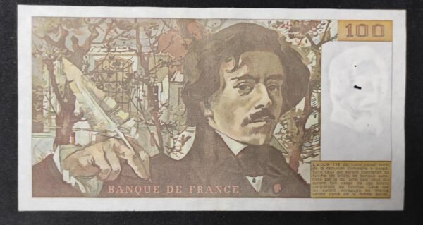 france billet de 100 francs delacroix 1979 k.17 ref : f.69/02c (copie)