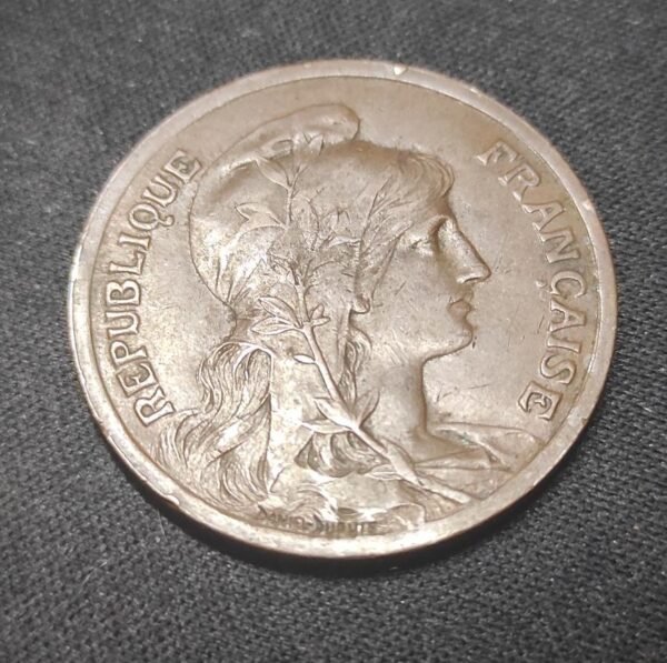 rare france pièce de 10 centimes dupuis 1921 (copie)