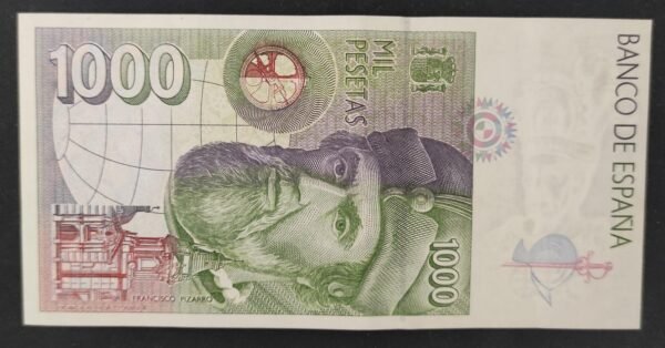 espagne billet de 1000 pesetas de 1992 pick 163 (copie)