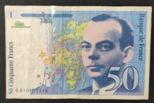 france billet de 50 francs saint exupery 1993 ref : f.72/02 (copie)