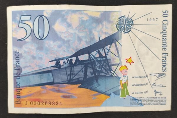 france billet de 50 francs saint exupery 1997 ref : f.73/04 (copie)