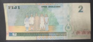 iles fidji pacifique sud, billet de 2 dollars 1996 pick 96 sup ! (copie)