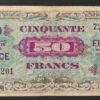 france billet de 50 francs sans série verso france 1945 vf.24/01 (copie)