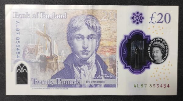 grande bretagne billet de 20 pounds 2019 pick 396 elisabeth ii polymère (copie)