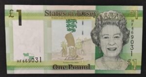 rare ile de jersey billet 1 pound 2010 pick 32 monument a la liberté reine elisabeth ii !