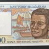 madagascar billet de 1000 francs / 100 ariary type 1994 pick 76
