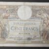 france billet de 100 francs luc olivier merson du 17/03/1938 n.58262 ref f.25/13