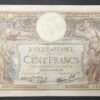 france billet de 100 francs luc olivier merson du 17/03/1938 n.58262 ref f.25/13 (copie)
