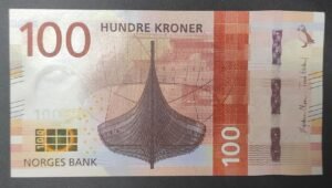 norvège billet de 100 kroner de 2016 pick 54 neuf (copie)