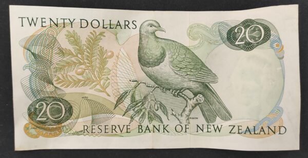 nouvelle zélande billet de 20 dollars 1975 1977 pick 167 reine elizabeth ii