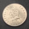 polynésie française pièce de 10 francs i e o m nickel 1998