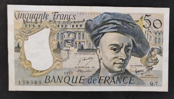 france billet de 50 francs quentin de la tour 1977 o.9 ref : f.67/02 (copie)