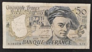 france billet de 50 francs quentin de la tour 1979 s.14 ref : f.67/04