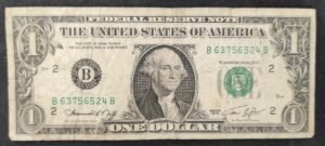 etats unis d'amérique usa billet de 1 dollar 2006 b (2) new york ( ny) (copie) etats unis d'amérique usa billet de 1 dollar 2006 b (2) new york ( ny) (copie)