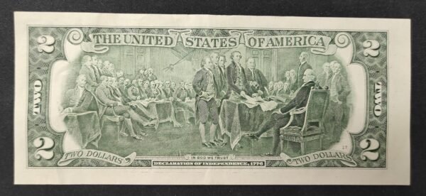rare etats unis d'amérique usa billet de 2 dollars 2003 i (9) minneapolis ( mn ) ! (copie)