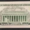 etats unis d'amérique usa billet de 5 dollars 2021 e 5 richmond ( virginie ) neuf