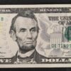 etats unis d'amérique usa billet de 5 dollars 2021 e 5 richmond ( virginie ) neuf