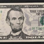 etats unis d'amérique usa billet de 5 dollars 2021 e 5 richmond ( virginie ) neuf