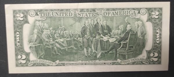 etats unis d'amérique usa billet de 2 dollars 2017 b (2) new york ( ny) spl (copie)