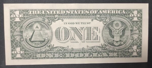 etats unis d'amérique usa billet de 1 dollar 2021 f (6) atlanta géorgie (copie)
