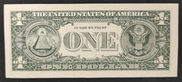 etats unis d'amérique usa billet de 1 dollar 2021 f (6) atlanta géorgie (copie)