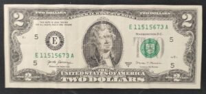 etats unis d'amérique usa billet de 2 dollars 2017 e (5) richmond virginie circulé (copie)