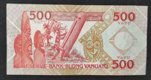 vanuatu billet de 500 vatu ff 290003 type 1993 pick 5 (copie)