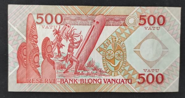 vanuatu billet de 500 vatu ff 290003 type 1993 pick 5 (copie)