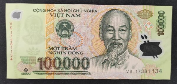 viet nam billet de 100 000 dong de 2021 polymère pick 122 sup+ (copie)