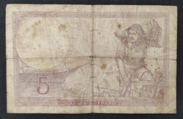 france billet de france 5 francs violet du 28/09/1939 y.63605 ref f.04/10 (copie)