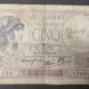 france billet de france 5 francs violet du 05/10/1939 v.64065 ref f.04/