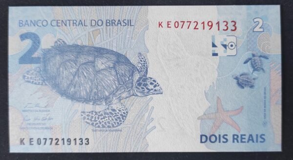 bresil billet de 1000 cruzados surchargé 1 cruzado novo neuf unc (copie)