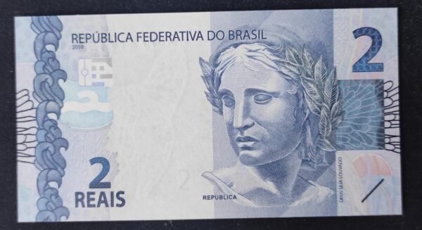 bresil billet de 1000 cruzados surchargé 1 cruzado novo neuf unc (copie)